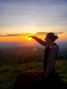 Sunset in Sipi