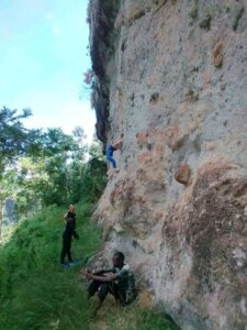 Rock Climbing in Sipi